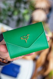 Zoozie Bags Cartera Lviv - Green Verde Mujer 100% Piel Pu Elegante y Sofisticada